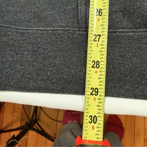 RZR Polaris Charcoal and Crimson Men's Hoodie - Picture 4 of 9